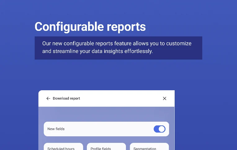 Reportes configurables